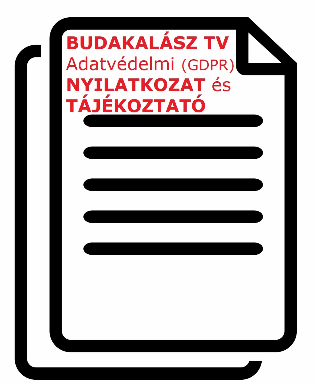 Budakalasz TV nyilatk tajekoztato